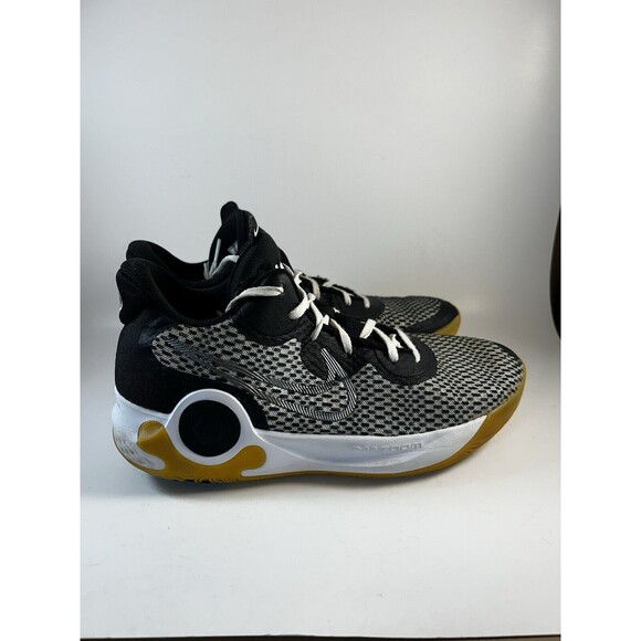 Nike KD Trey 5 IX Black Metallic Cool Grey Men's Size 10 *flaw See Pics* - Picture 1 of 9
